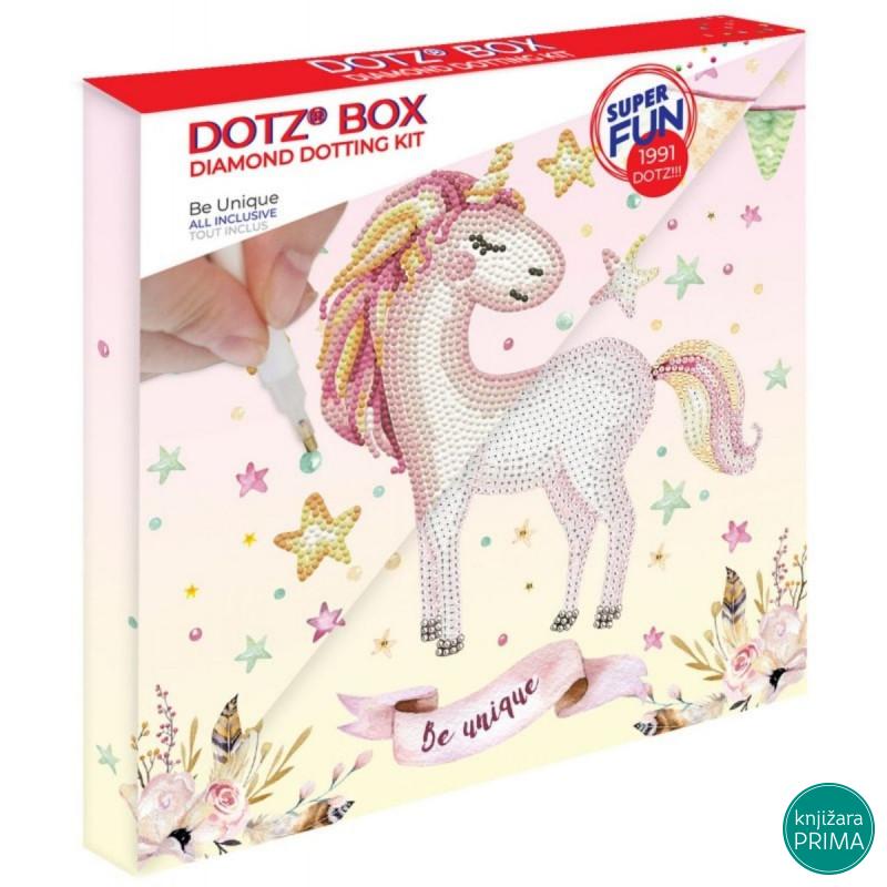 Ukrasi tačkicama DOTZIES platno 28x28 - Be Unique 