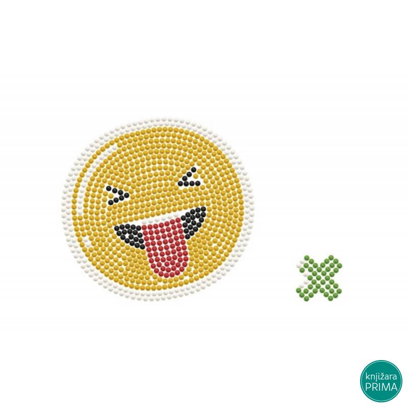 Ukrasi tačkicama DOTZIES pernicu - Happy 