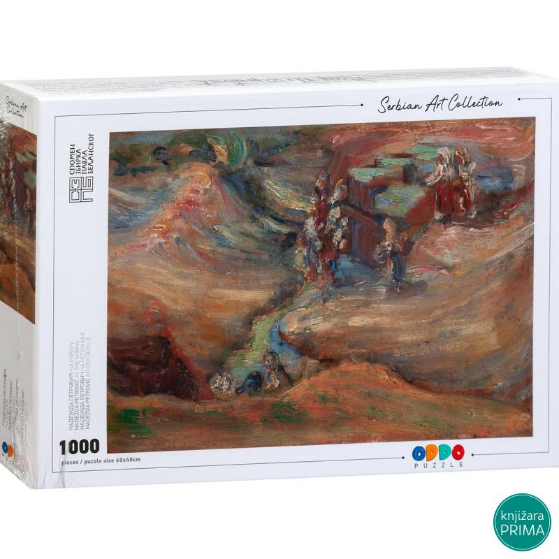 Puzzle 1000 SAC Nadežda Petrović - Na izvoru 