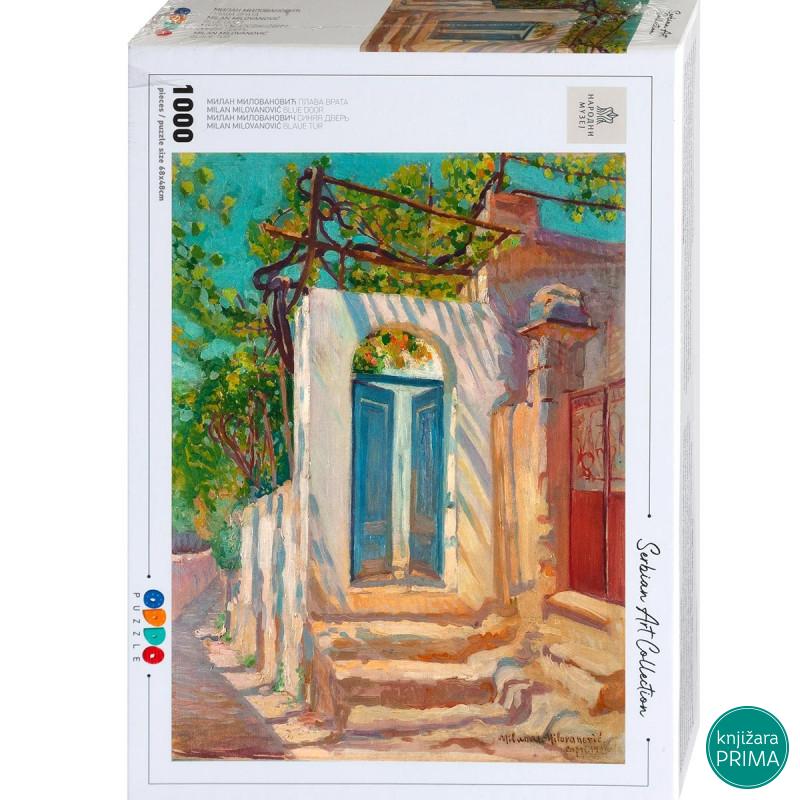 Puzzle 1000 SAC Milan Milovanović - Plava vrata 