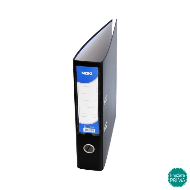 Registrator A4 NOKI sa PVC ojačanjem crni standardni 