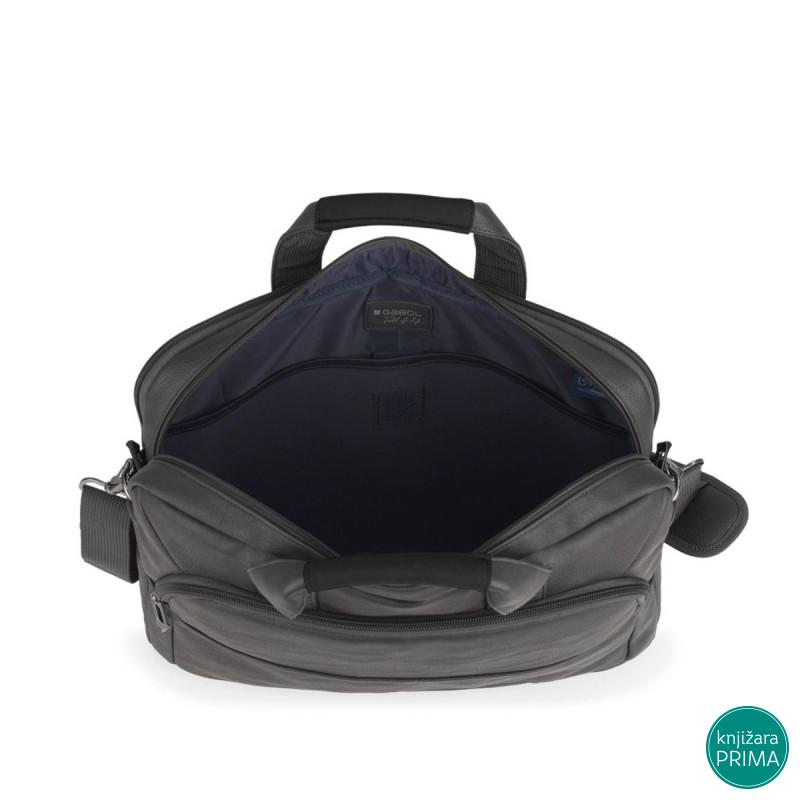 Torba za laptop GABOL Decker siva 