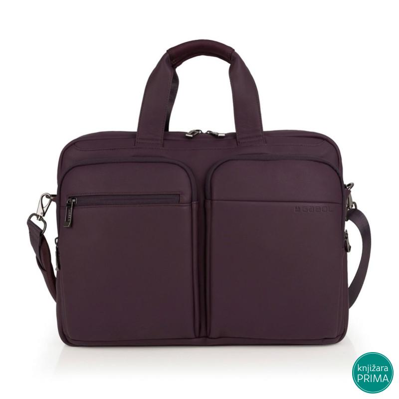 Torba za laptop GABOL Pause bordo 