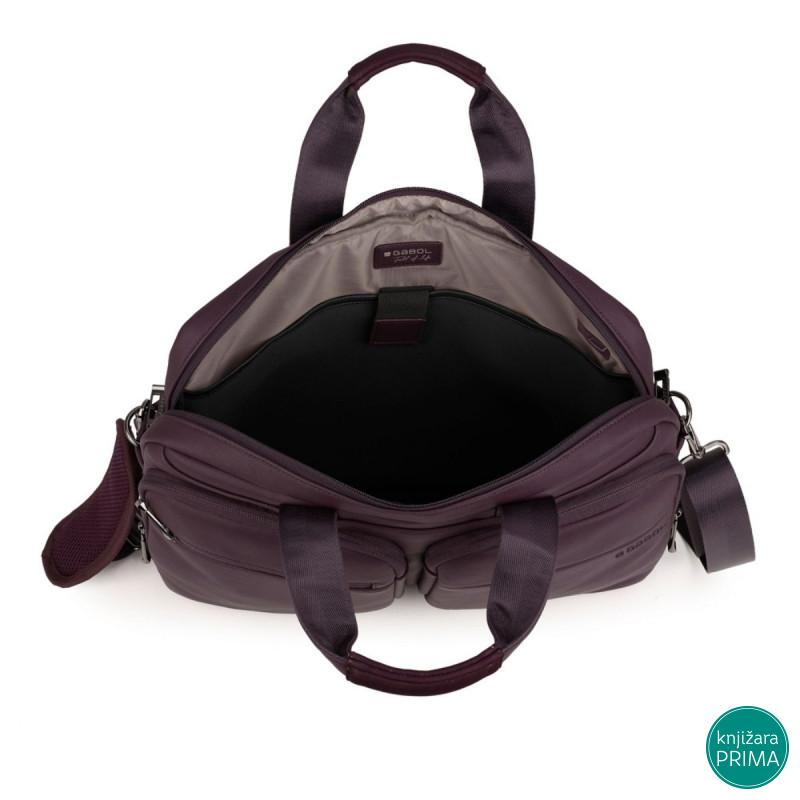 Torba za laptop GABOL Pause bordo 