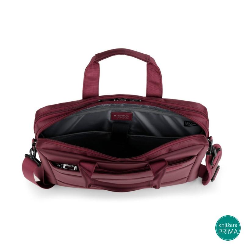 Torba za laptop GABOL Tiede bordo 