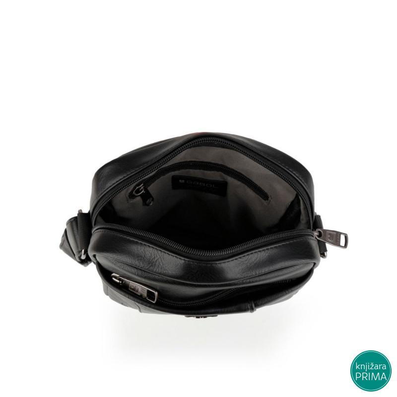 Muška torbica GABOL Bran crna 