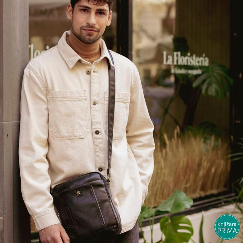 Muška torbica GABOL Bran crna 