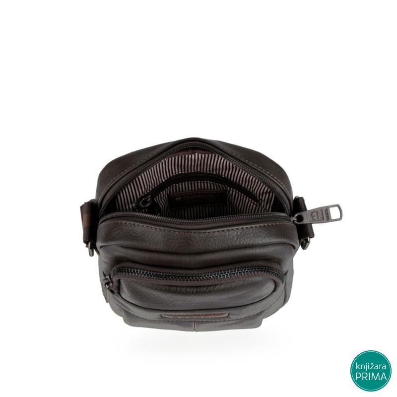 Muška torbica GABOL Frank braon 