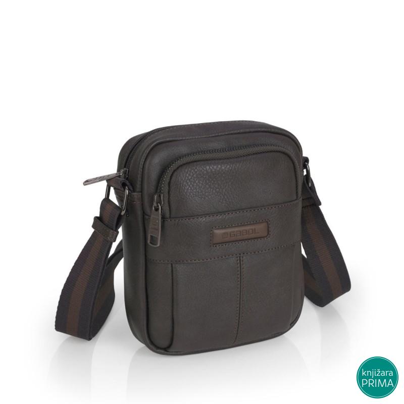 Muška torbica GABOL Frank braon 