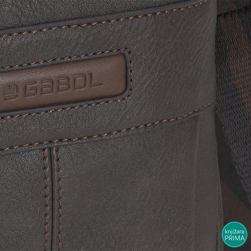 Muška torbica GABOL Frank braon 