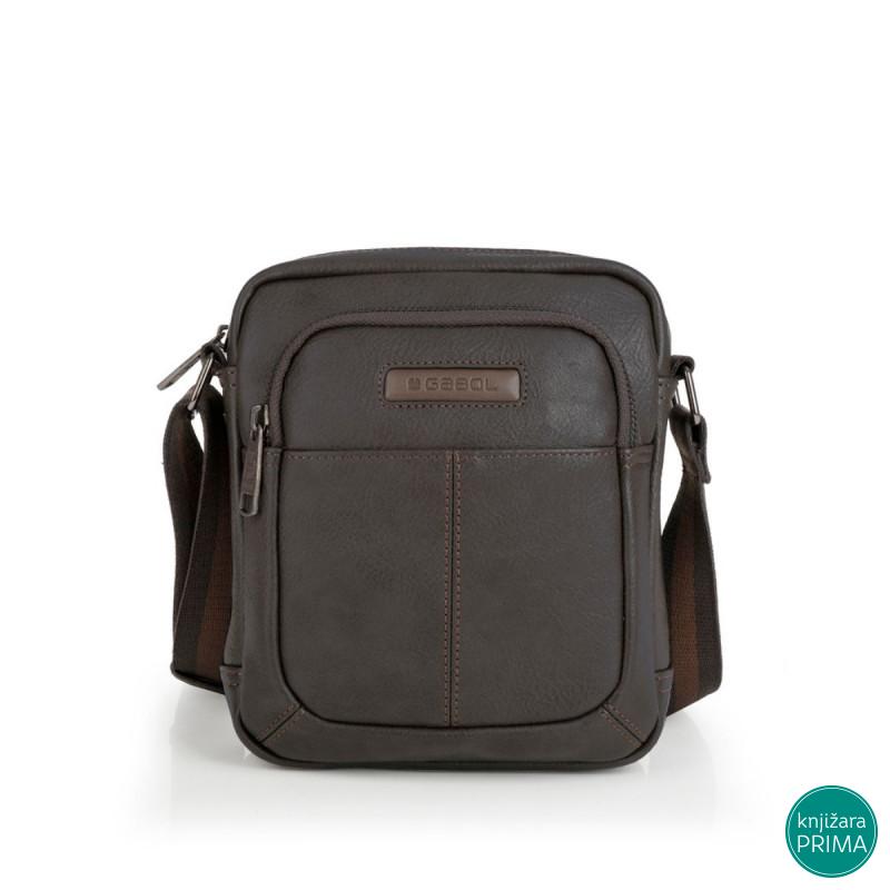 Muška torbica GABOL Frank braon 