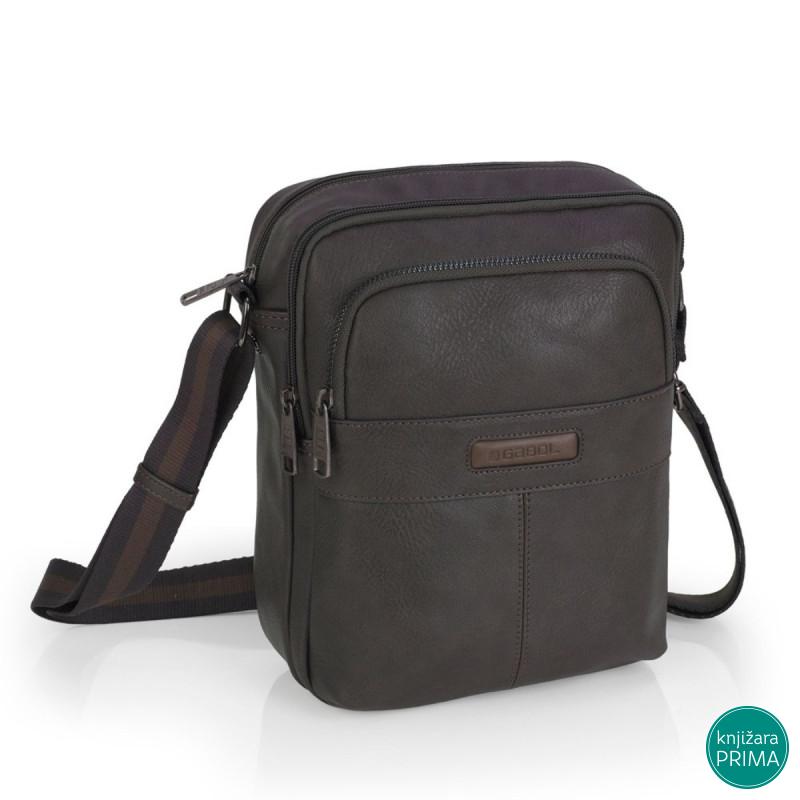 Muška torbica GABOL Frank braon 