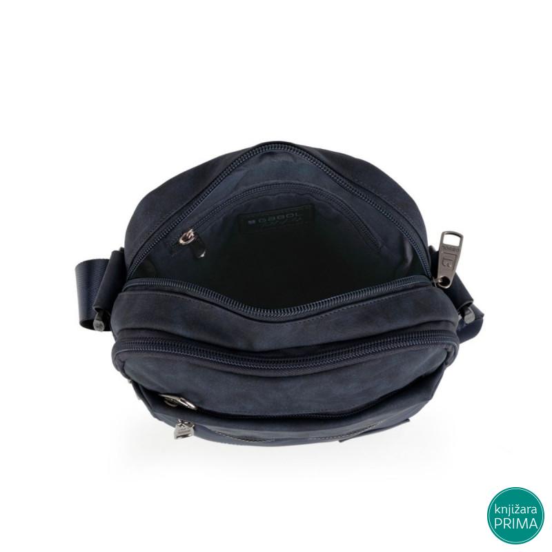 Muška torbica GABOL Clark tamno plava 