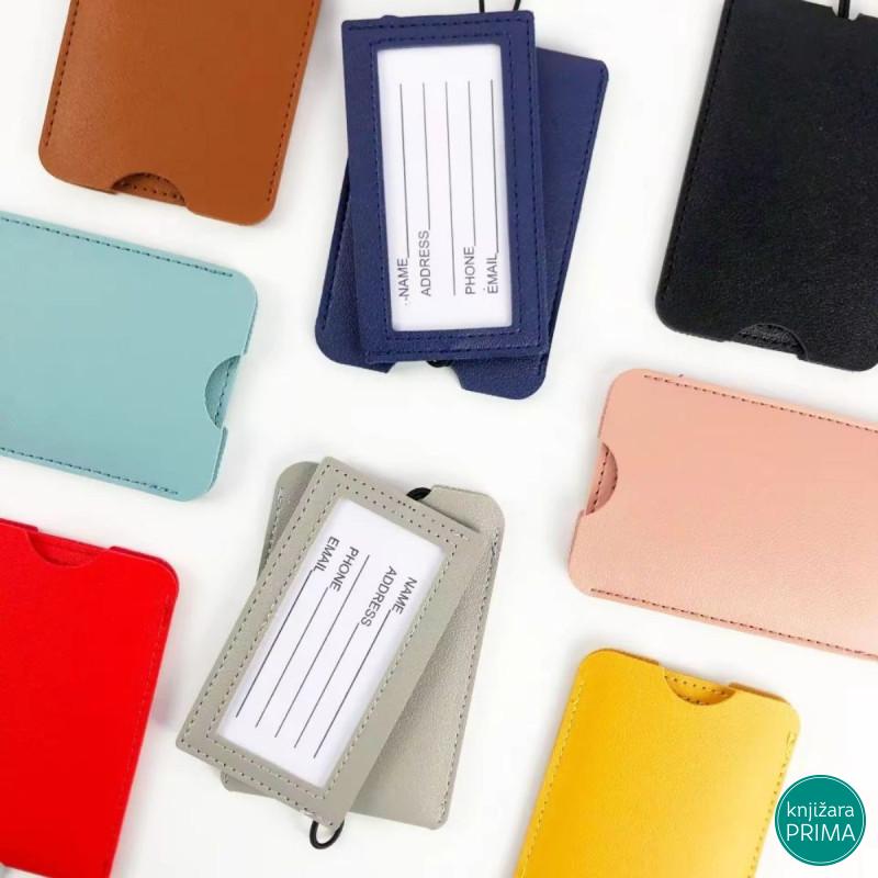 Tag za kofer TRAVEL tamno plava 