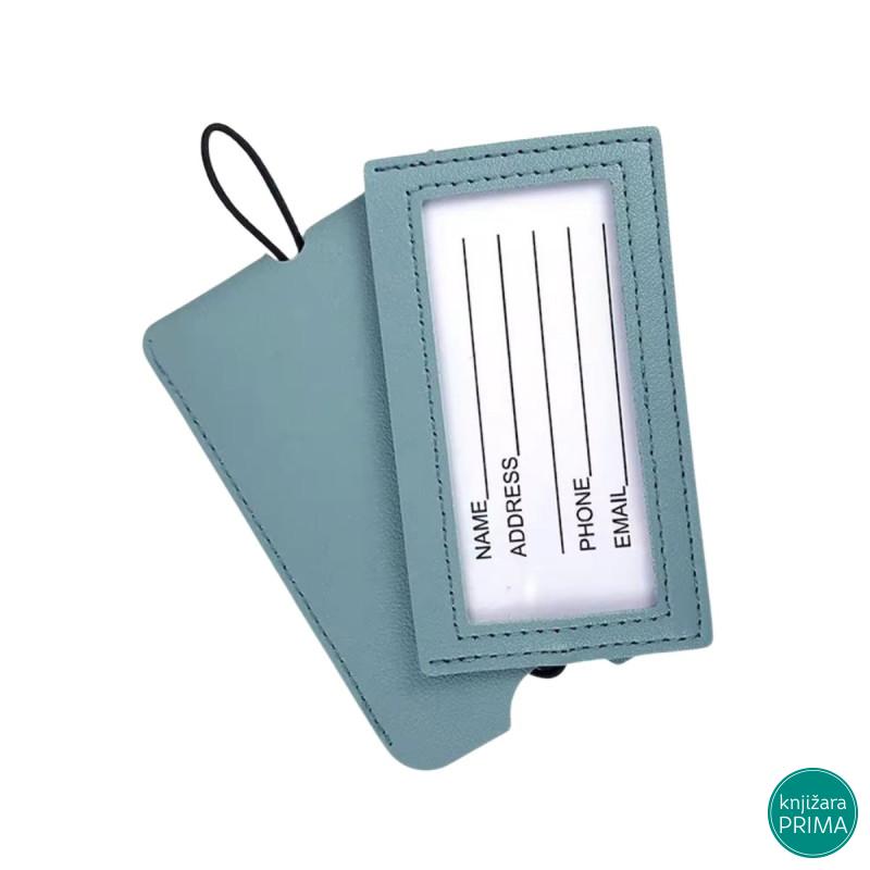 Tag za kofer TRAVEL mint 