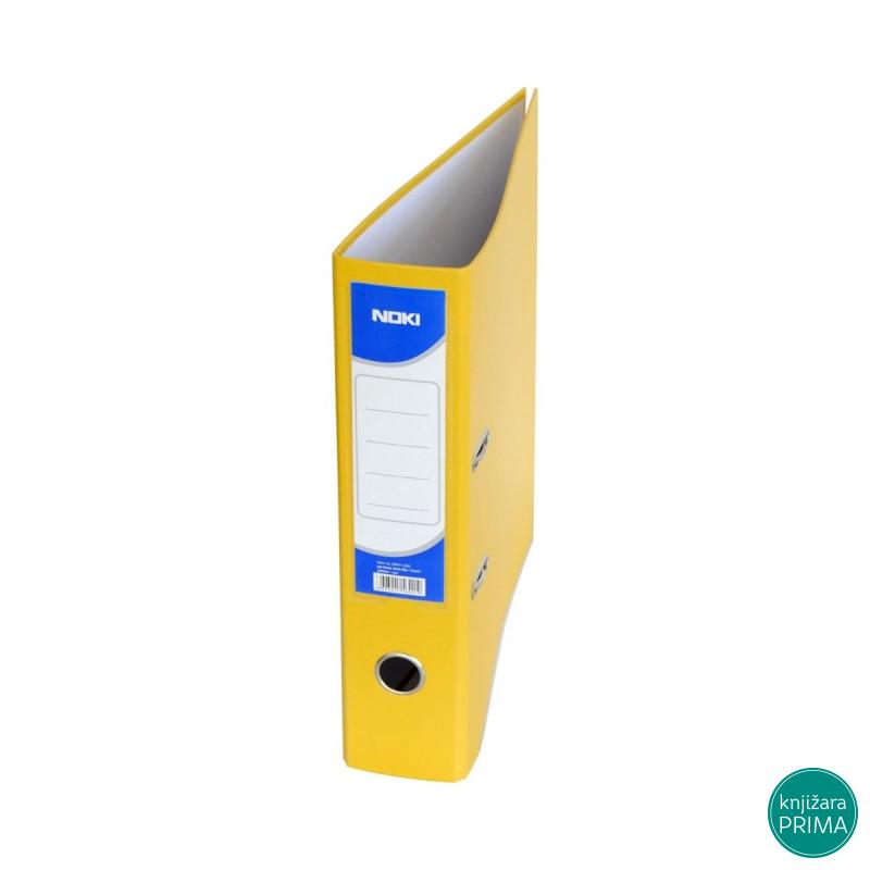 Registrator A4 NOKI sa PVC ojačanjem žuti standardni 