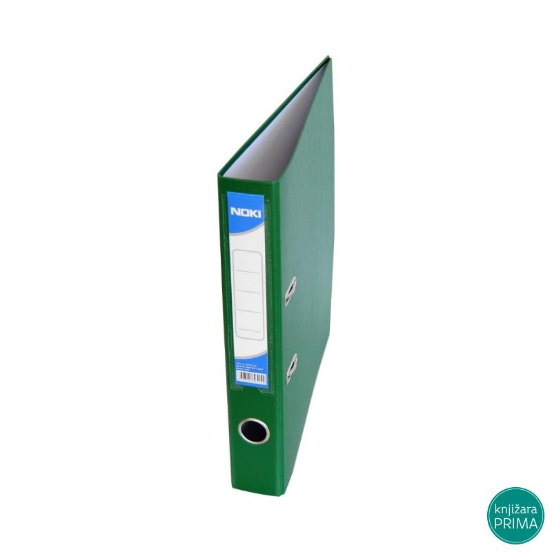 Registrator A4 NOKI sa PVC ojačanjem zeleni uski 