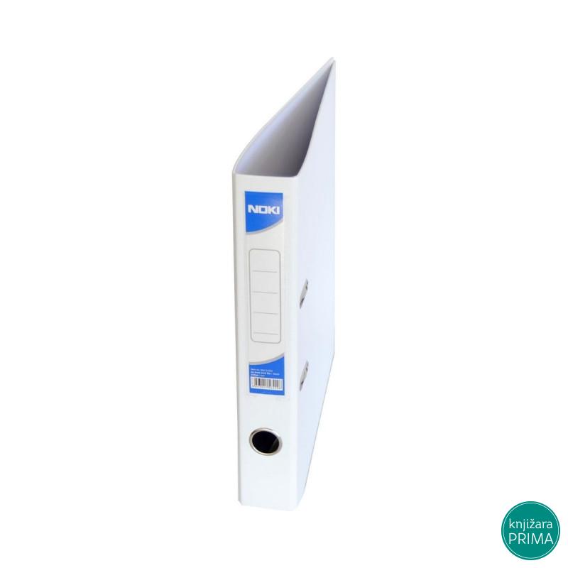 Registrator A4 NOKI sa PVC ojačanjem beli uski 
