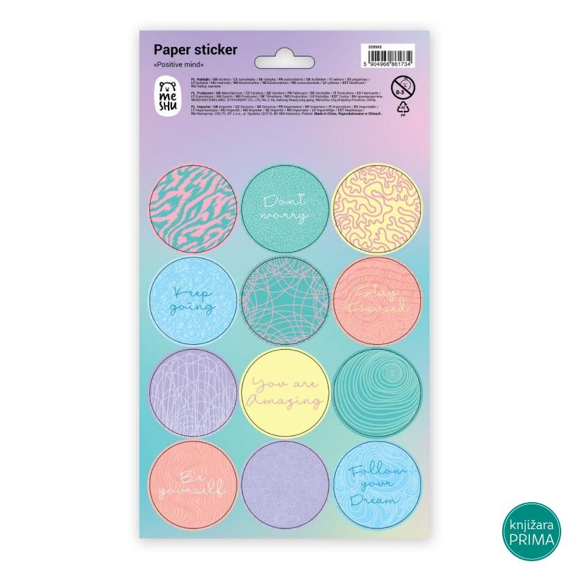 Stikeri MESHU Positive Mind 