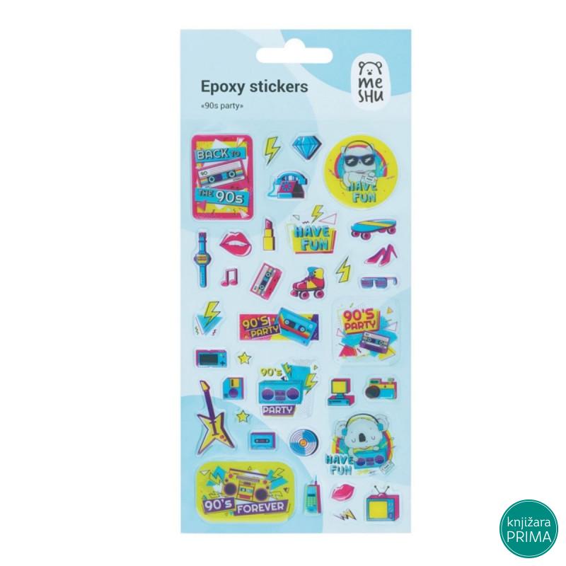 Stikeri MESHU 90s party 