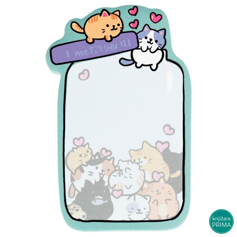 Stiker blok MESHU Cats 