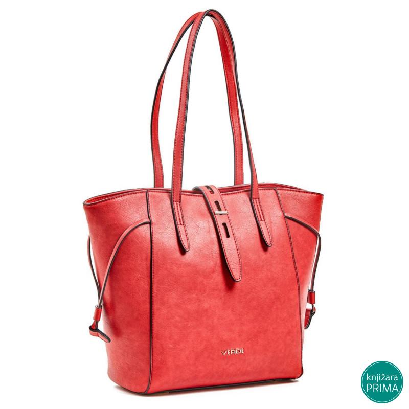 Ženska torba VERDE crvena 