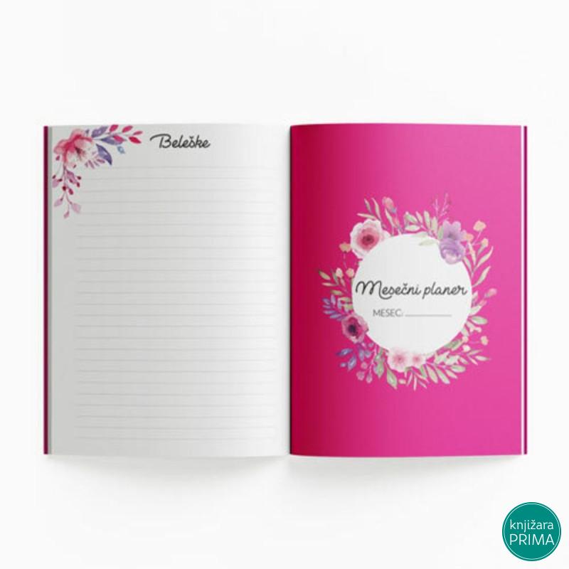 Ženski planer - teget 