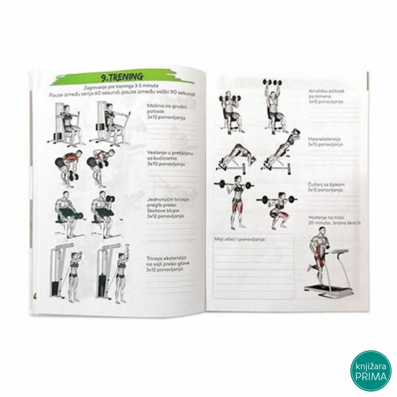 Fitnes planer - zeleni 