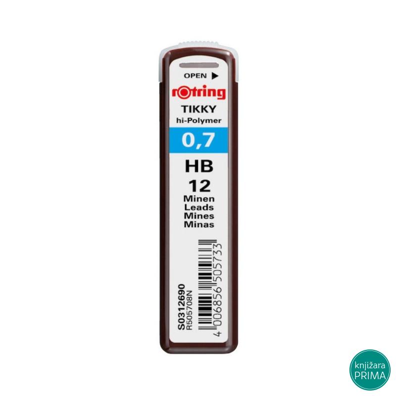 Mine za tehničku olovku ROTRING 07mm HB 
