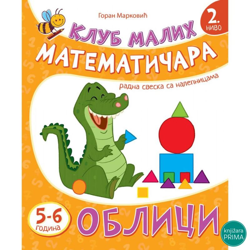 Klub malih matematičara - Oblici 2. nivo PČELICA 