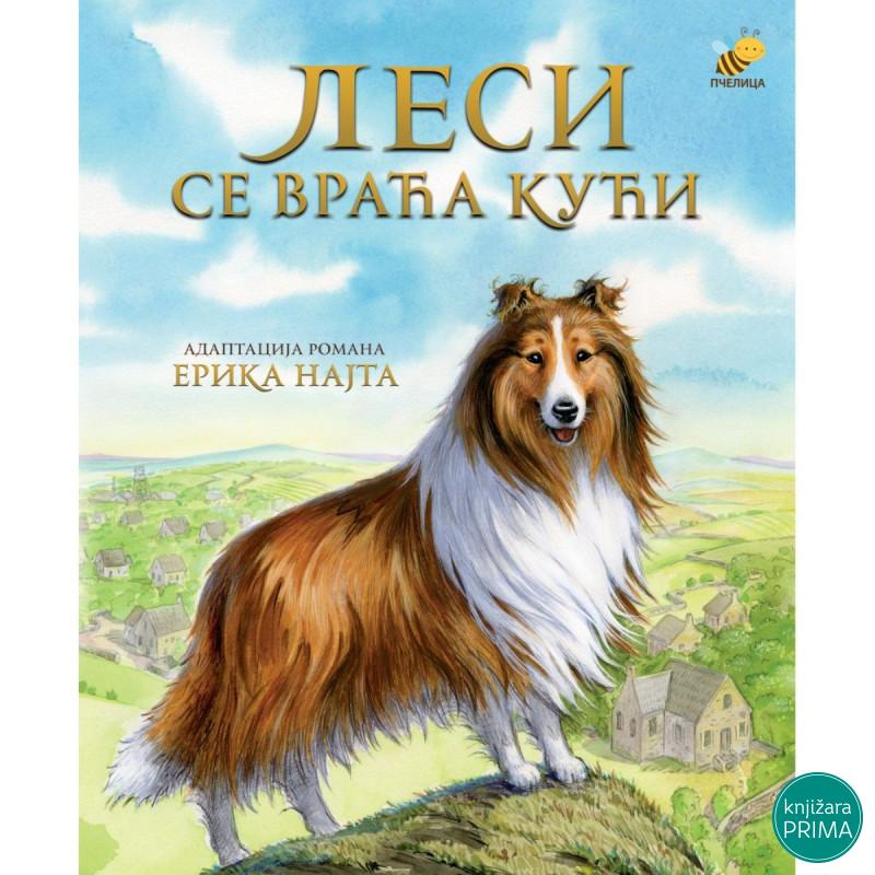 Lesi se vraća kući PČELICA slikovnica 