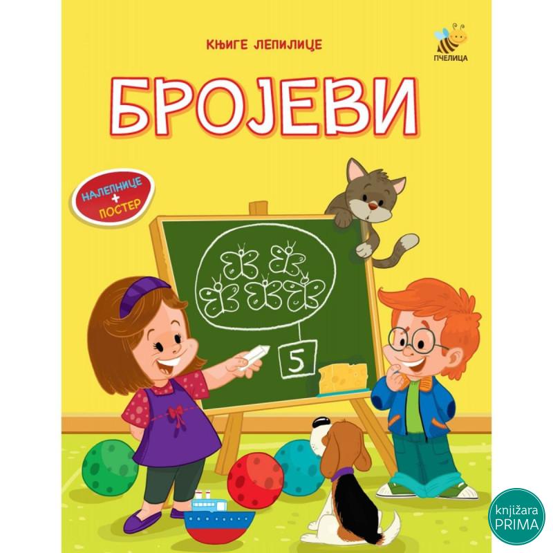 Brojevi - Knjige lepilice 