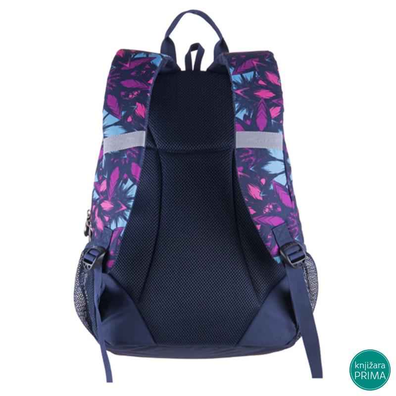 Školski ranac PULSE Cots - Blue flower 