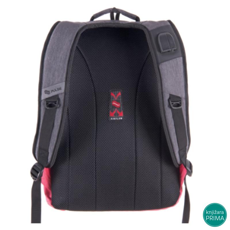 Školski ranac PULSE Bicolor - Gray-pink 