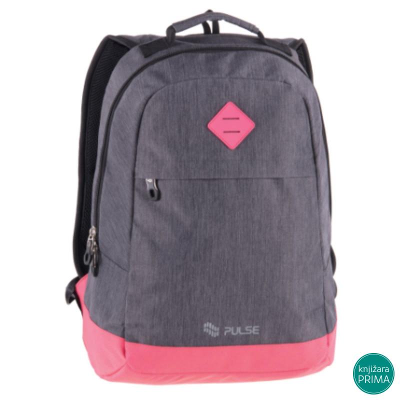 Školski ranac PULSE Bicolor - Gray-pink 