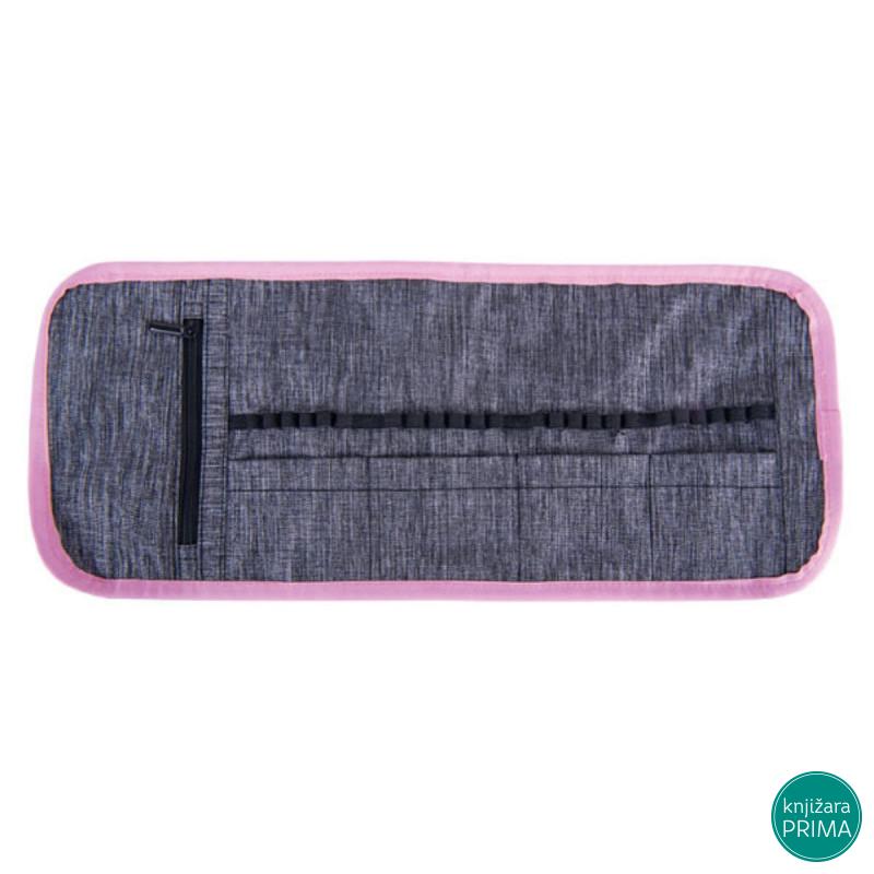 Pernica na preklop PULSE Teens - Pink-gray 