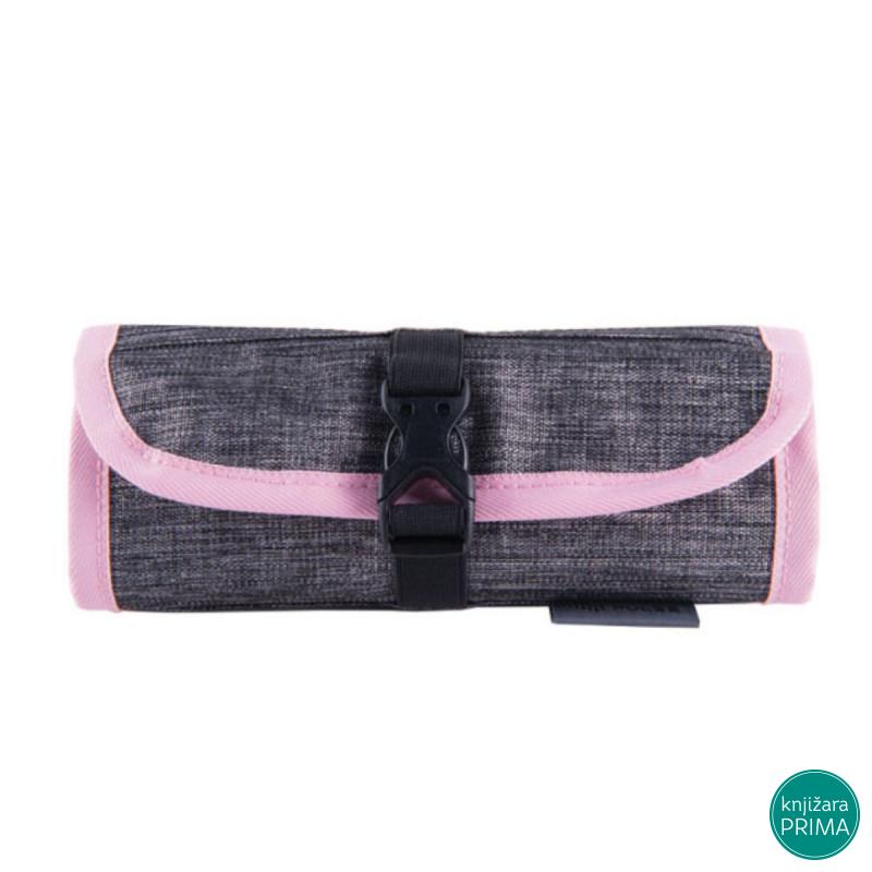 Pernica na preklop PULSE Teens - Pink-gray 