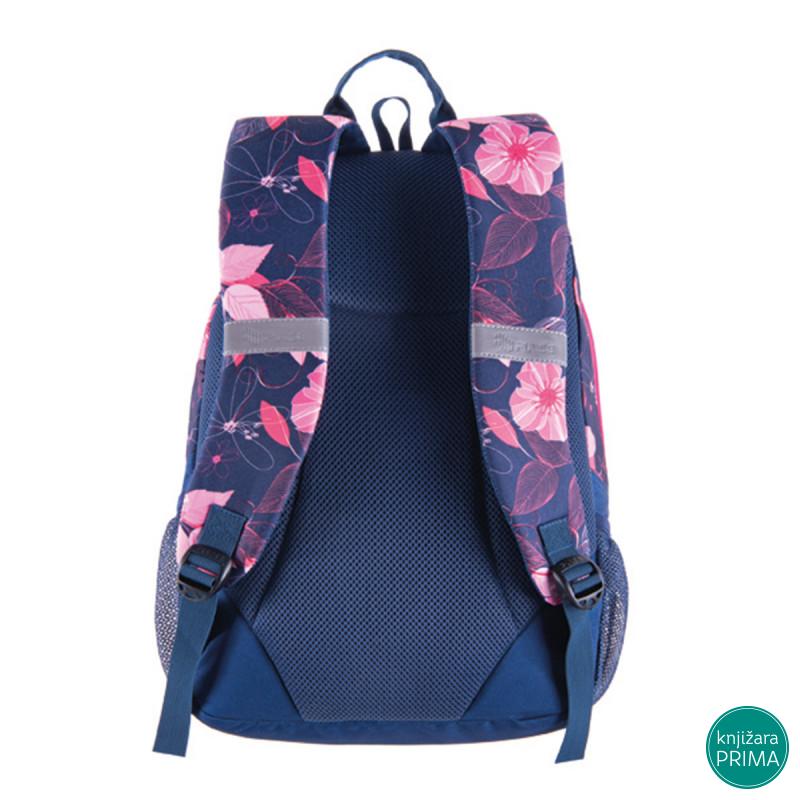 Školski ranac PULSE Cots - Pink Garden 