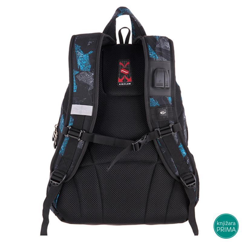 Školski ranac PULSE 2U1 Teens - Blue Arrow 