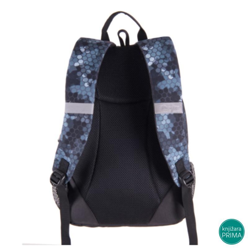 Školski ranac PULSE Cots - Gray Hive 