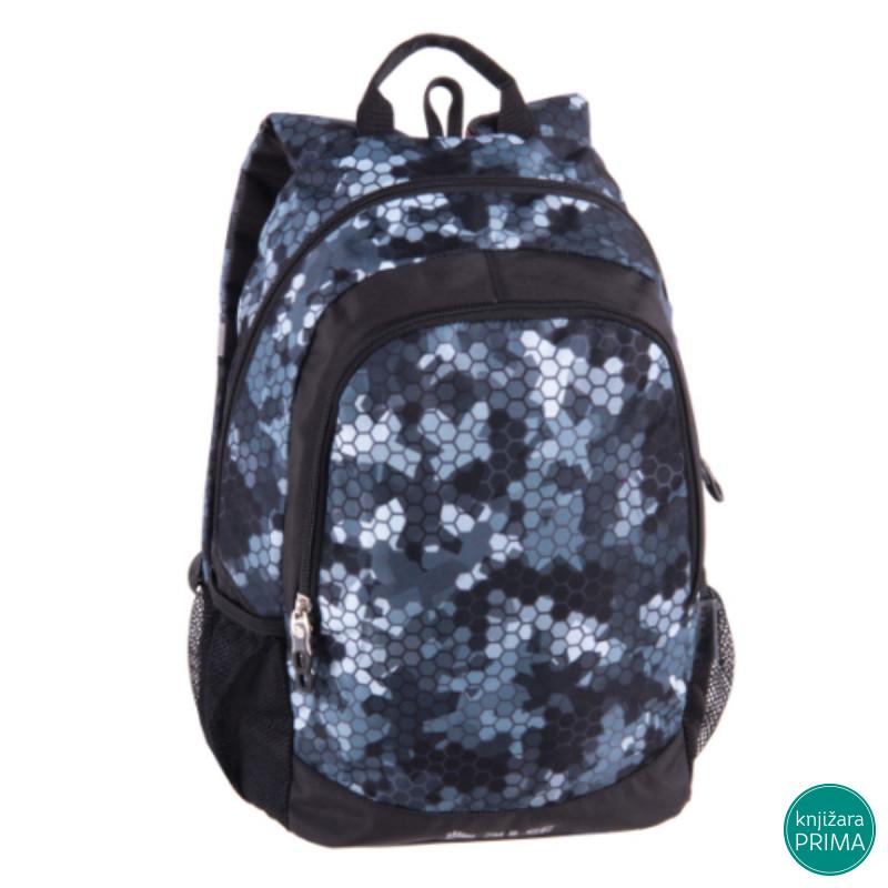 Školski ranac PULSE Cots - Gray Hive 