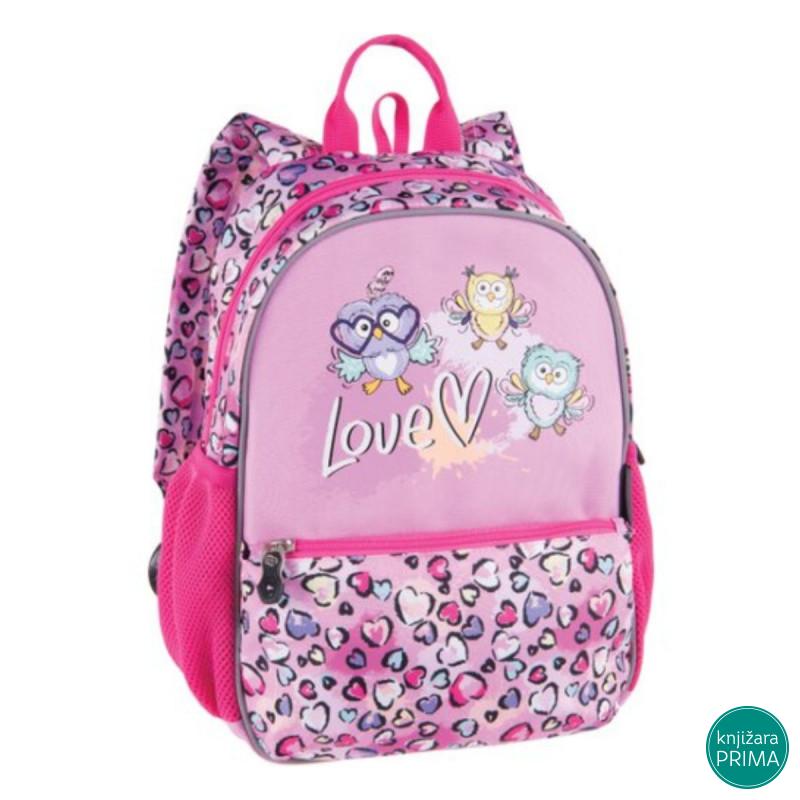 Ranac za vrtić PULSE Junior - Owl Love 