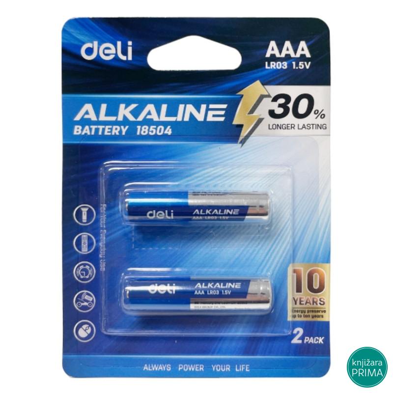 Baterije AAA DELI 2 komada 