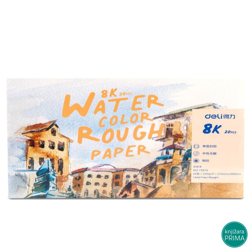 Akvarel blok DELI 1/20 230gr 