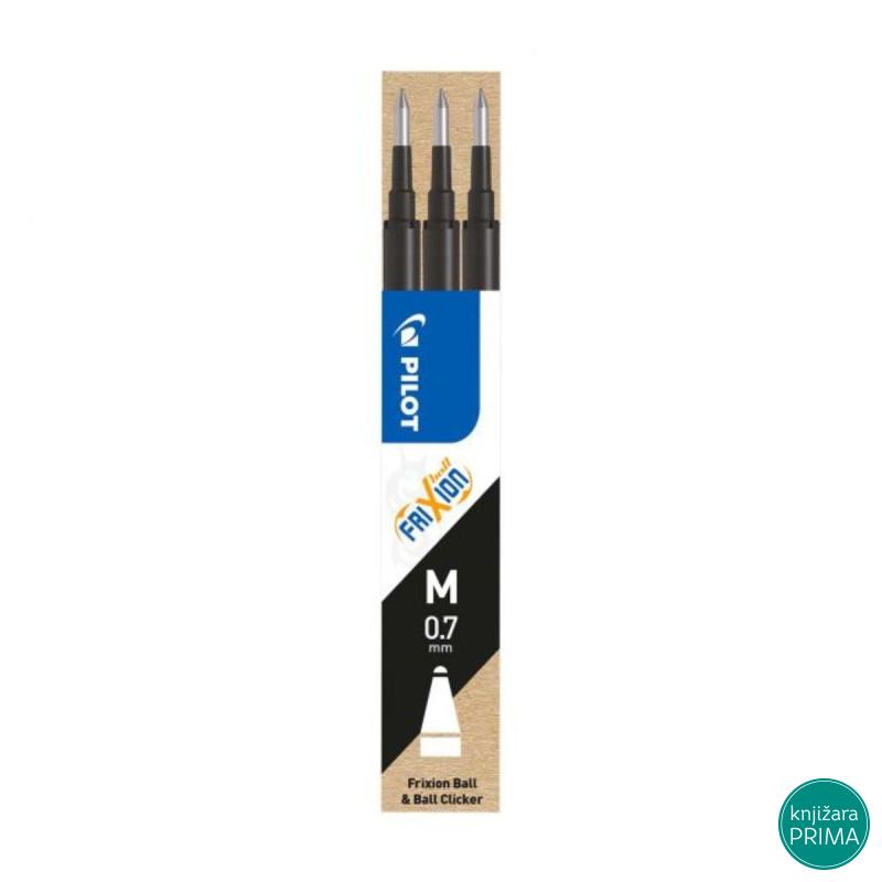 Uložak za roler PILOT Frixion 0.7 crni 
