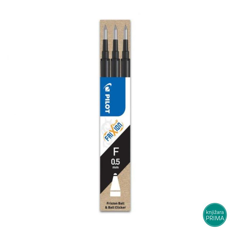 Uložak za roler PILOT Frixion 0.5 crni 