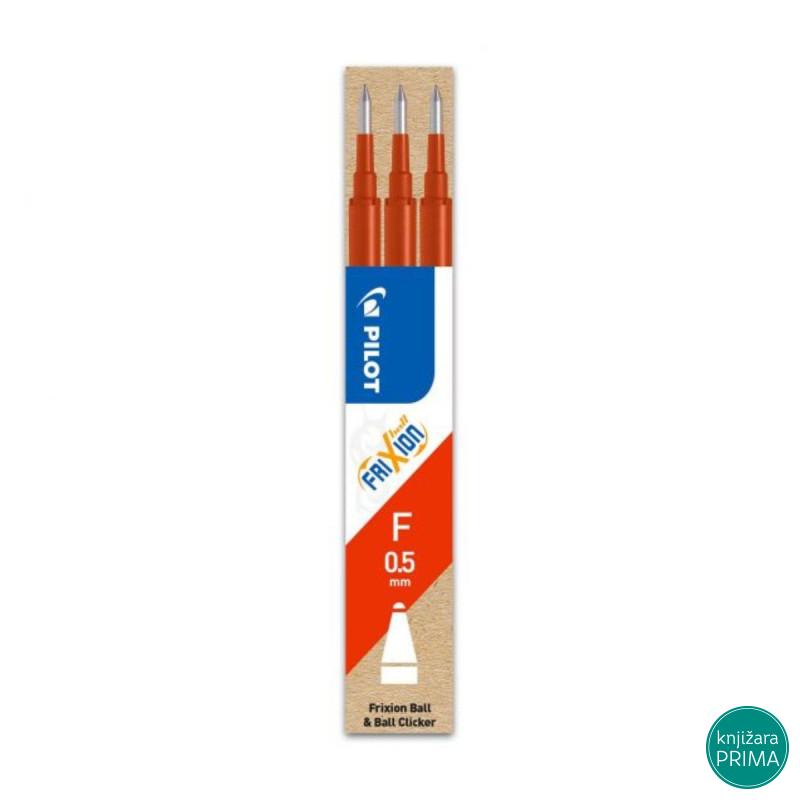 Uložak za roler PILOT Frixion 0.5 crveni 