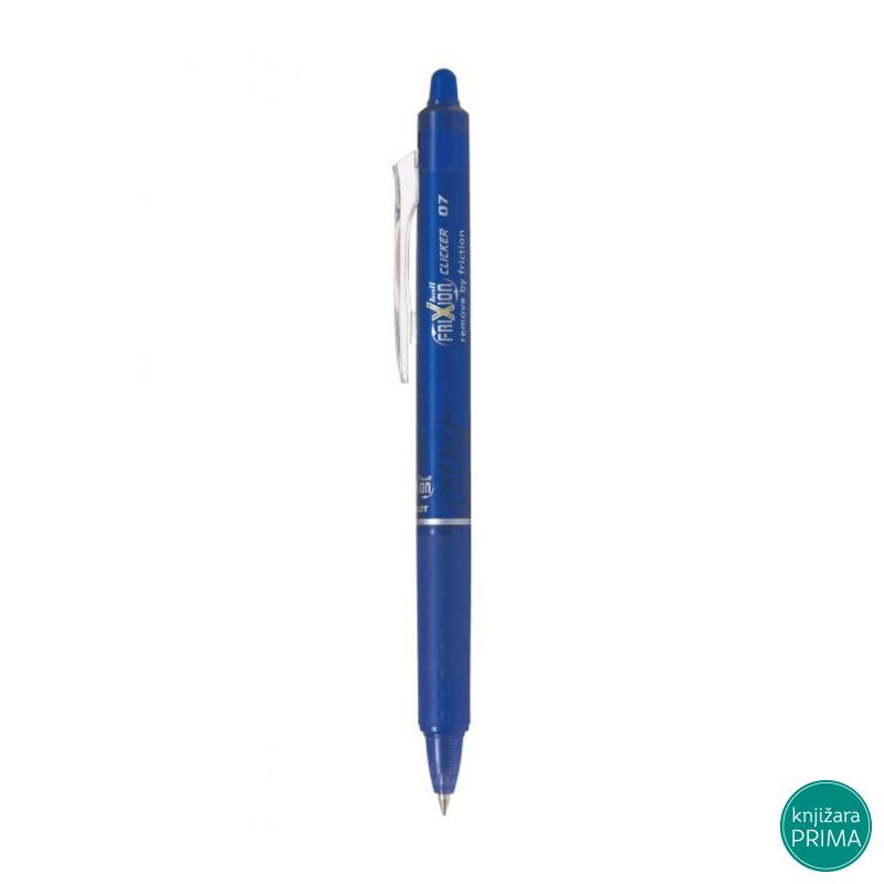 Roler PILOT Clicker Frixion 0.7 plavi piši-briši 