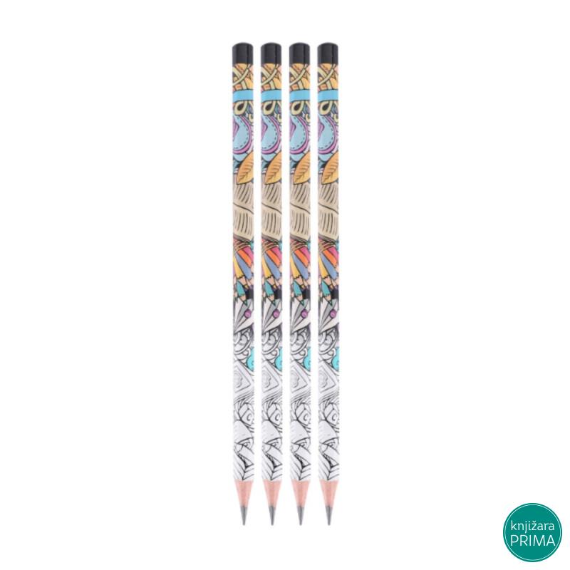 Grafitna olovka DELI 2B Grafitti 