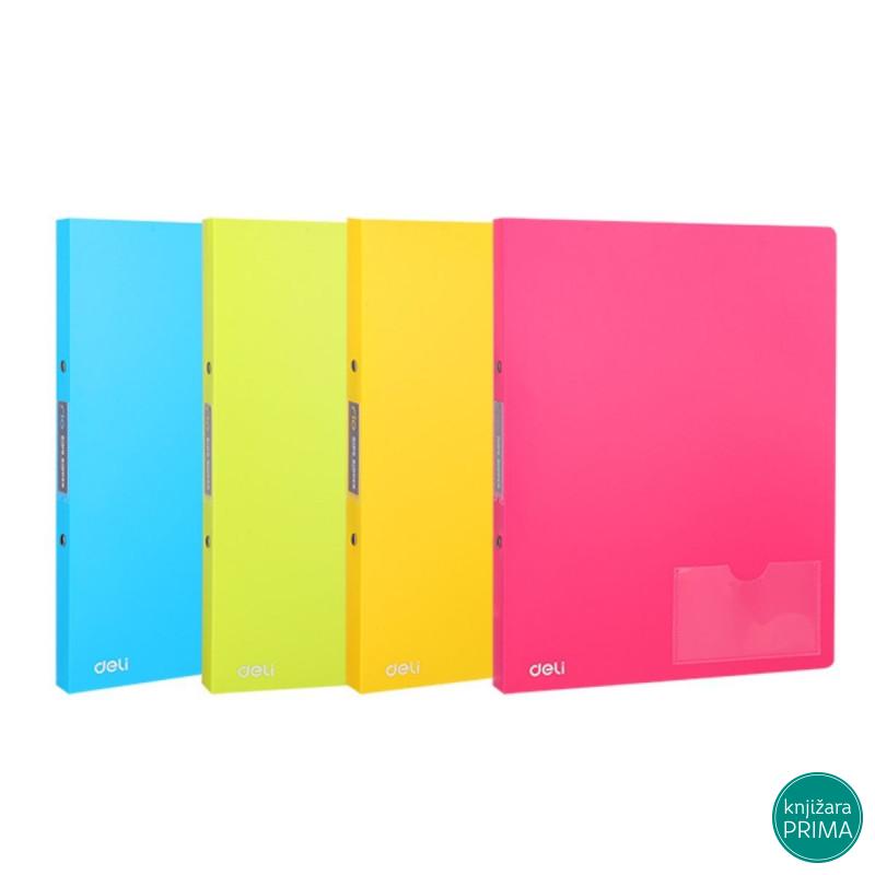 Fascikla A4 DELI Rio mapa sa dva ringa 